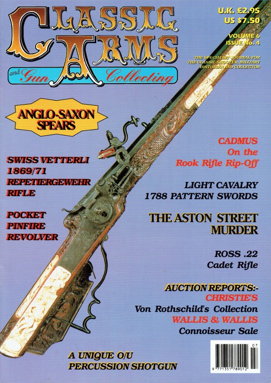 Image for CLASSIC ARMS AND MILITARIA VOL.6, ISSUE 4 JULY / AUGUST 1999