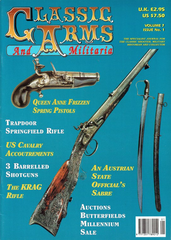 Image for CLASSIC ARMS AND MILITARIA VOL.7, ISSUE 1 JANUARY / FEBRUARY 2000