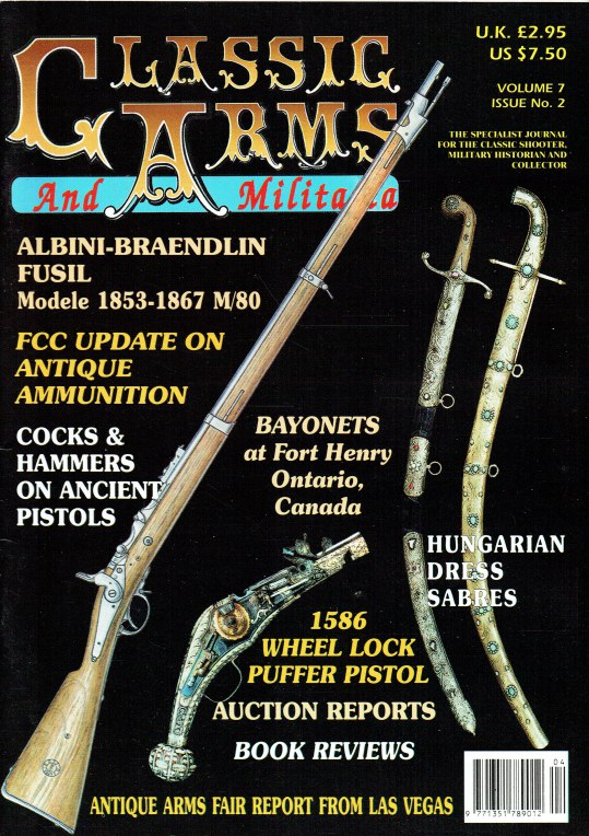 Image for CLASSIC ARMS AND MILITARIA VOL.7, ISSUE 2 MARCH / APRIL 2000