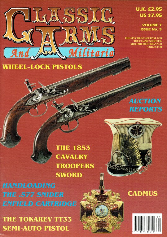 Image for CLASSIC ARMS AND MILITARIA VOL.7, ISSUE 5 SEPTEMBER / OCTOBER 2000
