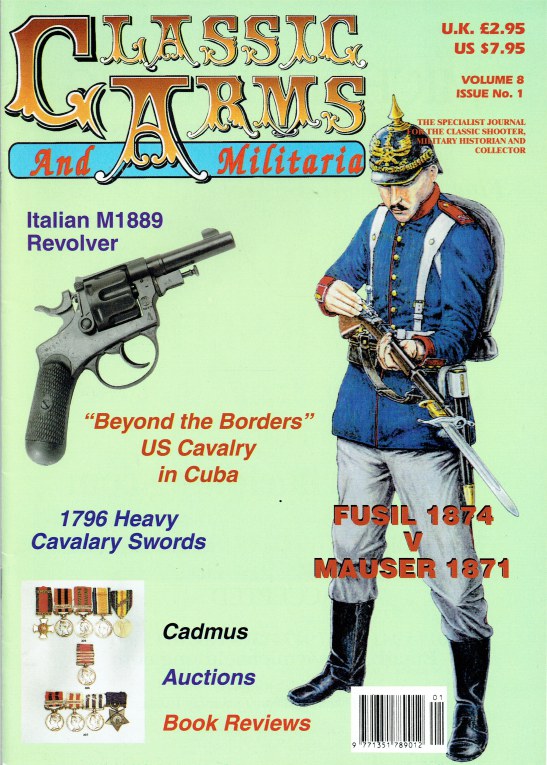 Image for CLASSIC ARMS AND MILITARIA VOL.8, ISSUE 1 JANUARY / FEBRUARY 2001