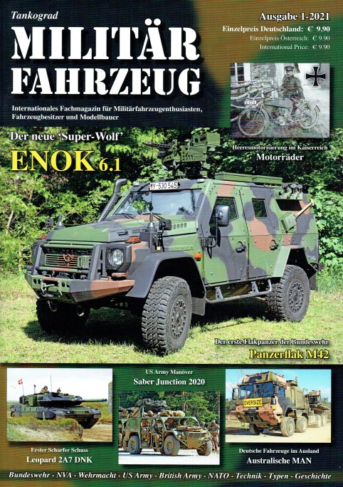 Image for TANKOGRAD MILITARFAHRZEUG 1/2021