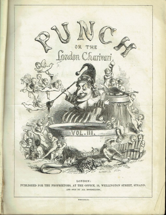 PUNCH, OR THE LONDON CHARIVARI VOL.III